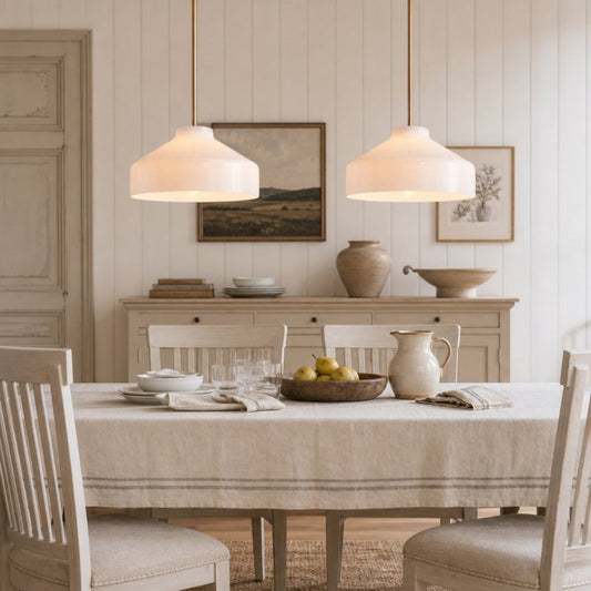 RoyaleGlow Nordic Matte Metal Pendant Light - Modern Morandi Ceiling Fixture