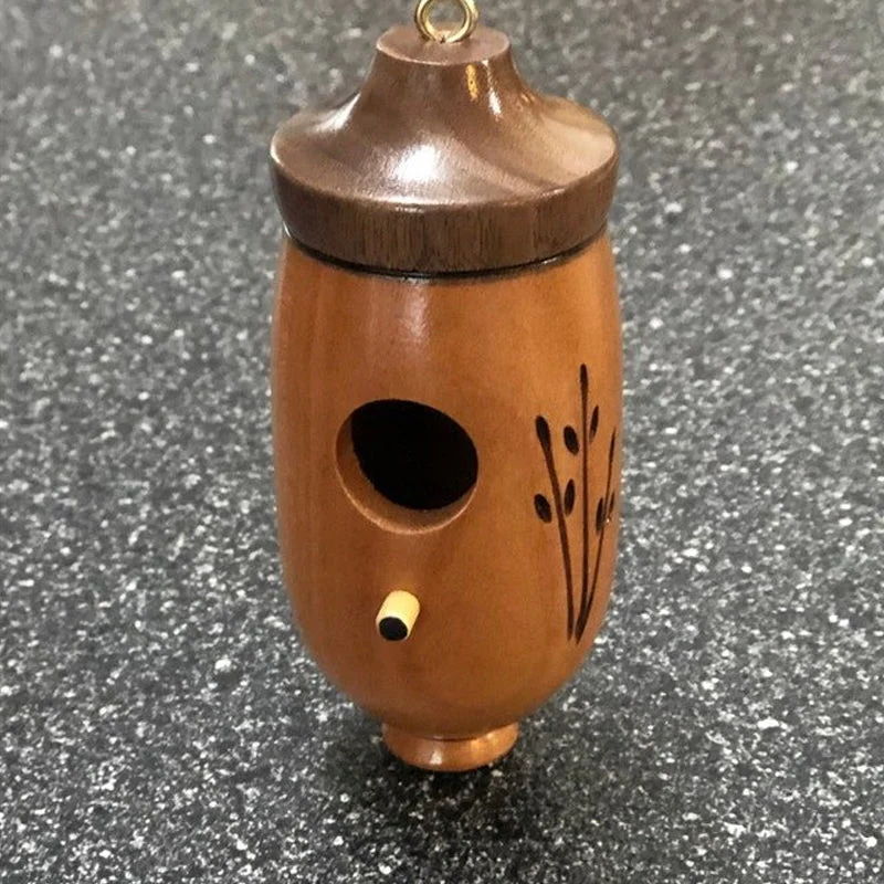 Luxora Wooden Hummingbird House - Gift for Natural Lovers