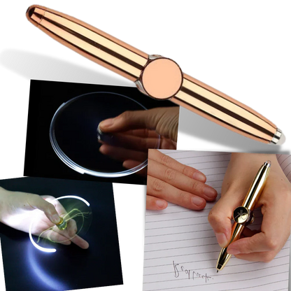 Luxora Fidget Spinner Pen with LED Light - Stress Relief Toy