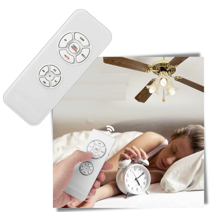 Luxora Universal Fan Remote Control with Light Function