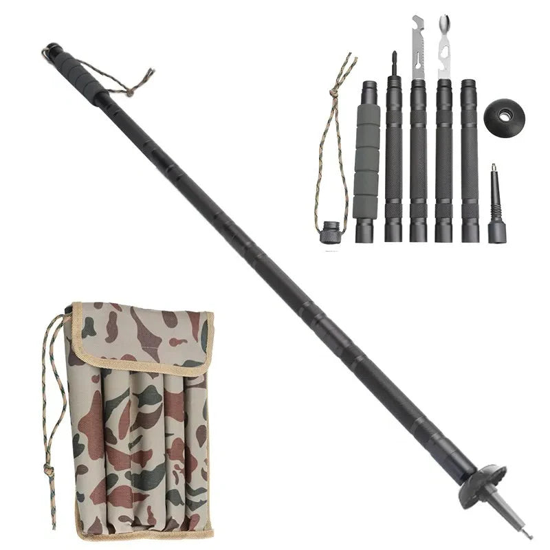 Luxora Survival System – Walking Stick with Multi Tools