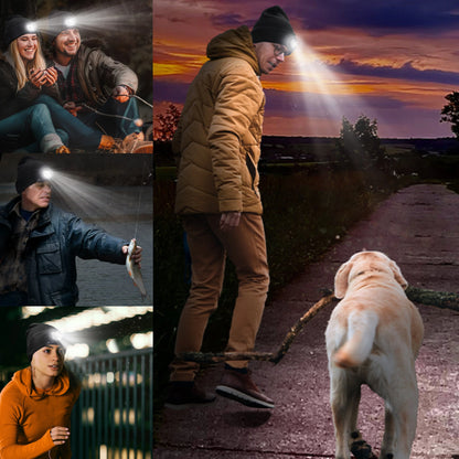 RoyaleGlow 3-in-1 Function Bluetooth Beanie for Outdoor Use