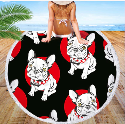 Royaleva Trendy Doggo Mat for Home and Beach Use