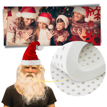 RoyaleGlow Cosplay Santa Mask for Holiday Fun and Parties