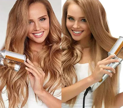 Luxora Professional 2 in 1 Rotating Iron Hair Brush