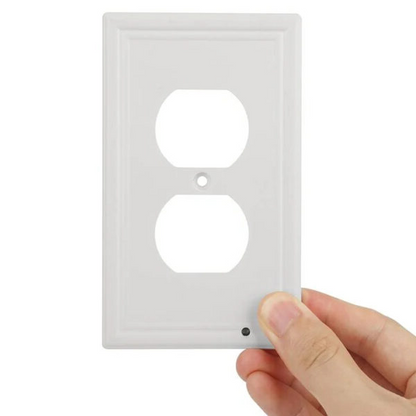 Royaleva 4-Pack: LED Night Light Outlet Cover – Assorted Styles