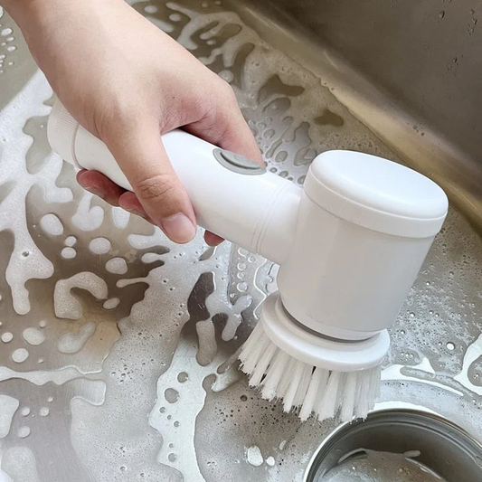 Luxora Electric Cleaning Brush Cordless with Replaceable Heads