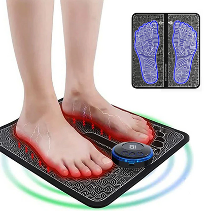 Luxora EMS Acupoints Massage Foot Mat for Pain Relief