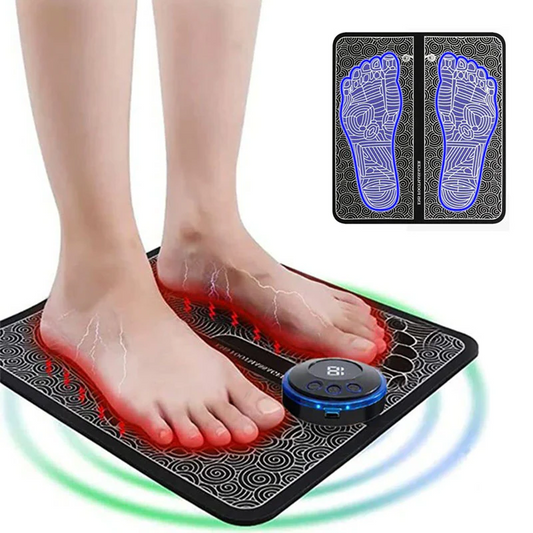 Luxora EMS Acupoints Massage Foot Mat for Pain Relief