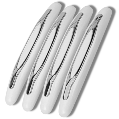 RoyaleGlow 4-Pack Car Door Protection Strips - Durable and Discreet