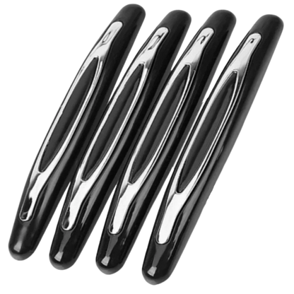 RoyaleGlow 4-Pack Car Door Protection Strips - Durable and Discreet