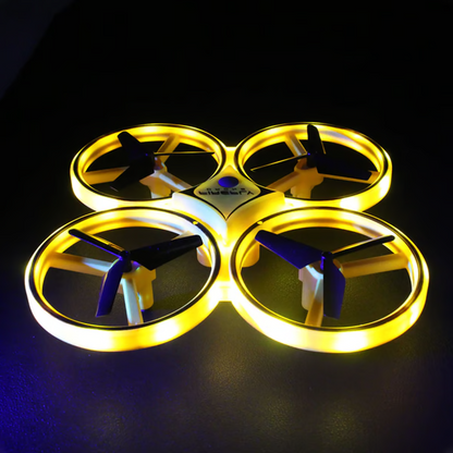 RoyaleGlow Hand Controlled Drone with LED Lights & Gesture Control
