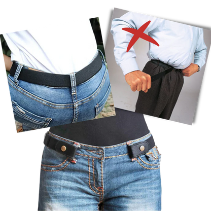 Luxora Buckle Free Elastic Belt for Comfort and Style