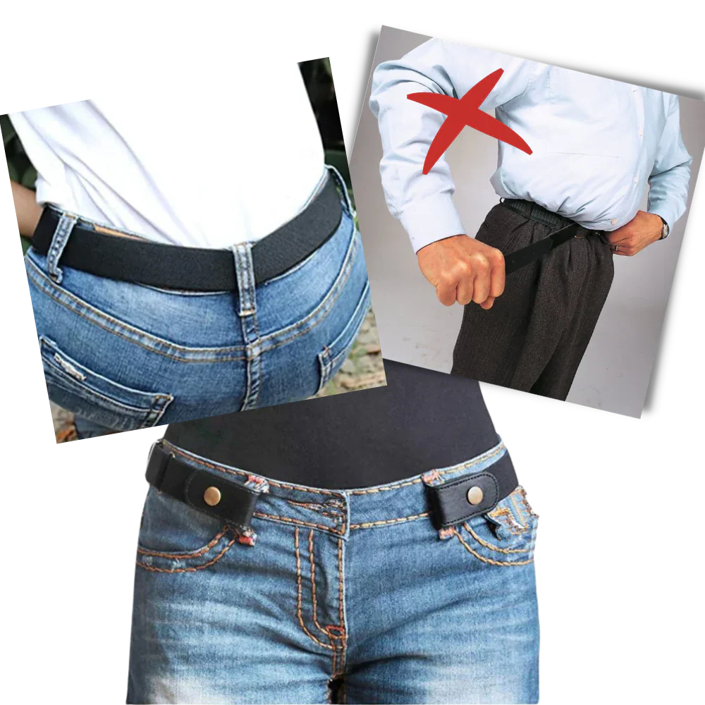 Luxora Buckle Free Elastic Belt for Comfort and Style