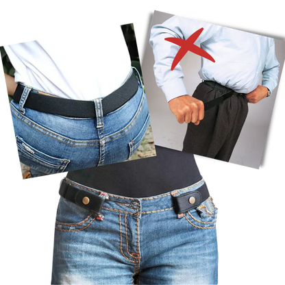 Luxora Buckle Free Elastic Belt for Comfort and Style