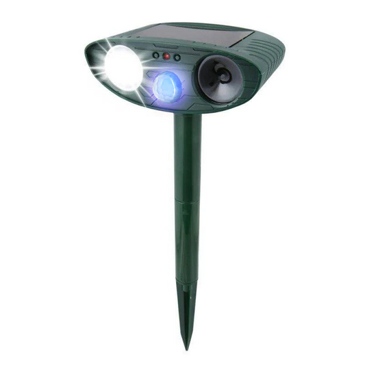 Luxora Dog Outdoor Solar Ultrasonic Repeller - Get Rid of Dogs in 48 Hours or It's FREE
