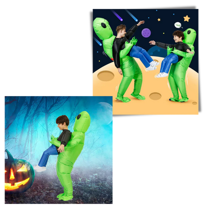 Royaleva Inflatable Alien Costume for Kids and Adults