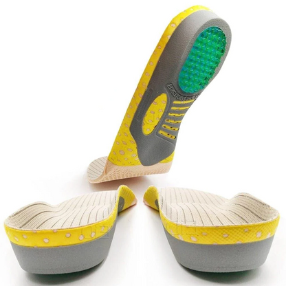 Royaleva 2 Pieces Premium Orthotic Gel Insoles For Flat Feet
