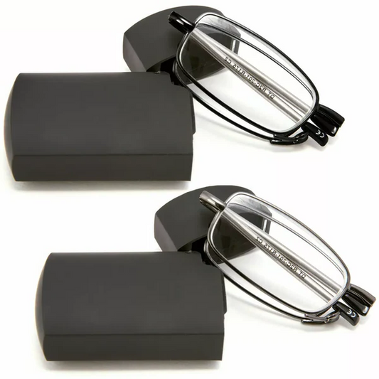 Luxora Folding Reading Glasses - Portable With Case