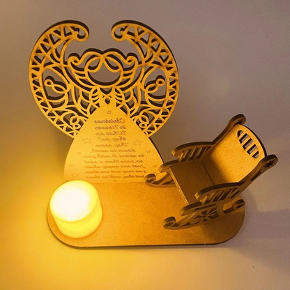 Royaleva Christmas Remembrance Ornament with Rocking Chair Design
