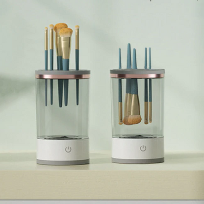 Royaleva 3-in-1 Cosmetic Brush Cleaner Machine - Electric Makeup Brush Cleaner Device