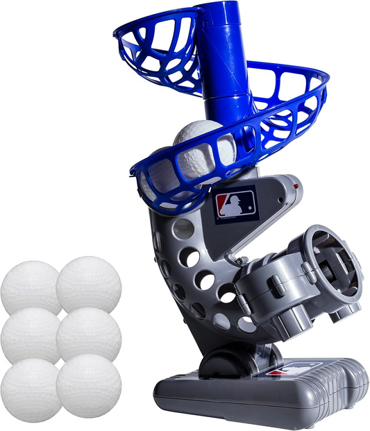 RoyaleGlow Kids Electronic Baseball Pitching Machine