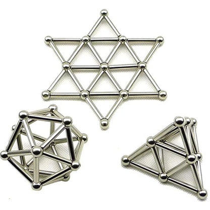 RoyaleGlow Magnetic Sticks & Balls For Innovative Toys Building