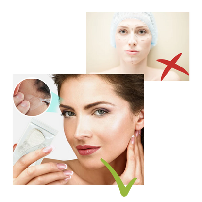 Royaleva Invisible Face-Lift Stickers - 40 Pack Non-Surgical