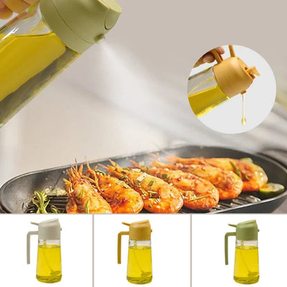 Royaleva 2-in-1 Glass Oil Sprayer and Dispenser Tool