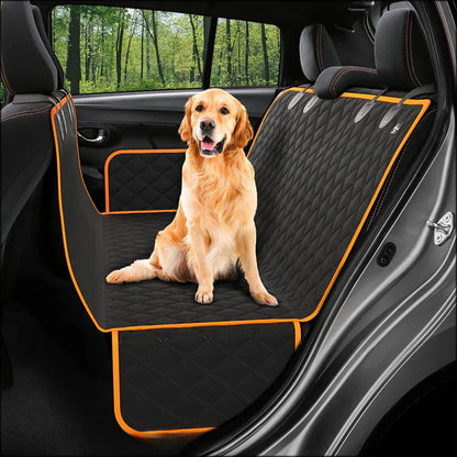 Luxora Hard Bottom Car Seat Cover for Dogs - Waterproof Safety