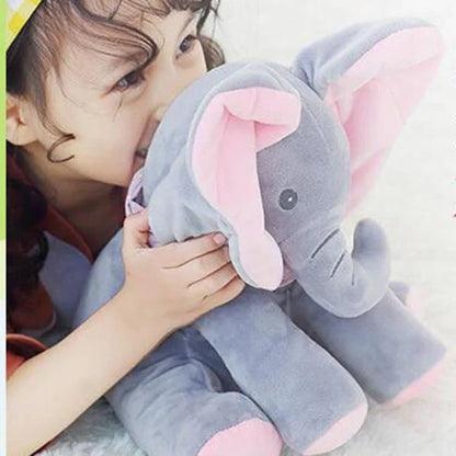 Royaleva Peek-a-boo Elephant Plush Toy for Kids