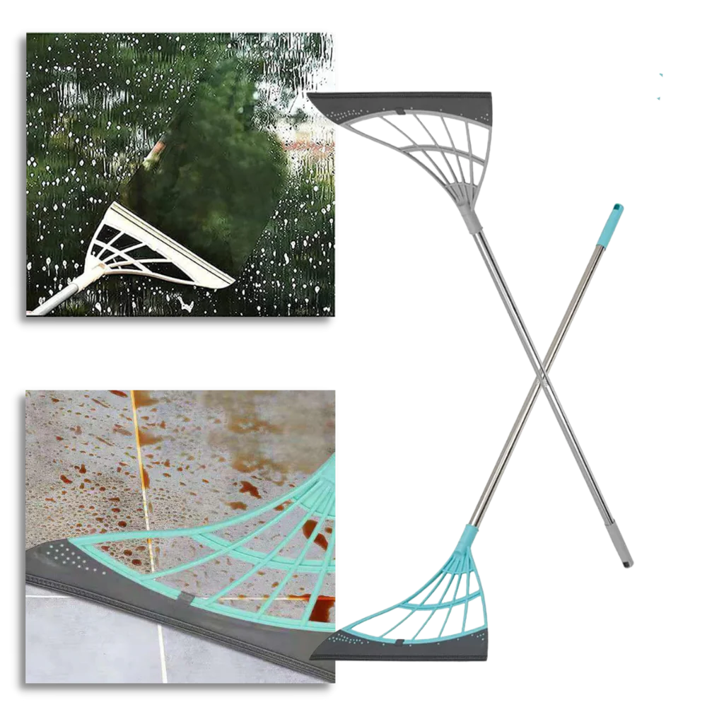 Luxora Telescopic Rubber Sweeper for Easy Cleaning