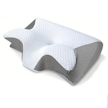 RoyaleGlow Butterfly Shape Pillow with Armrests - Ideal for Side and Back Sleepers
