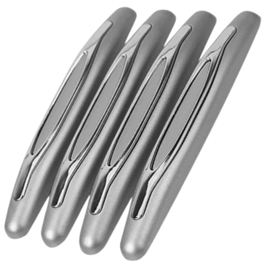RoyaleGlow 4-Pack Car Door Protection Strips - Durable and Discreet