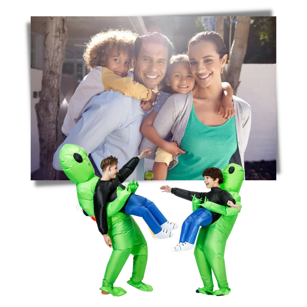 Royaleva Inflatable Alien Costume for Kids and Adults