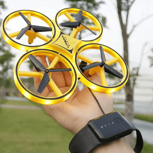 RoyaleGlow Hand Controlled Drone with LED Lights & Gesture Control