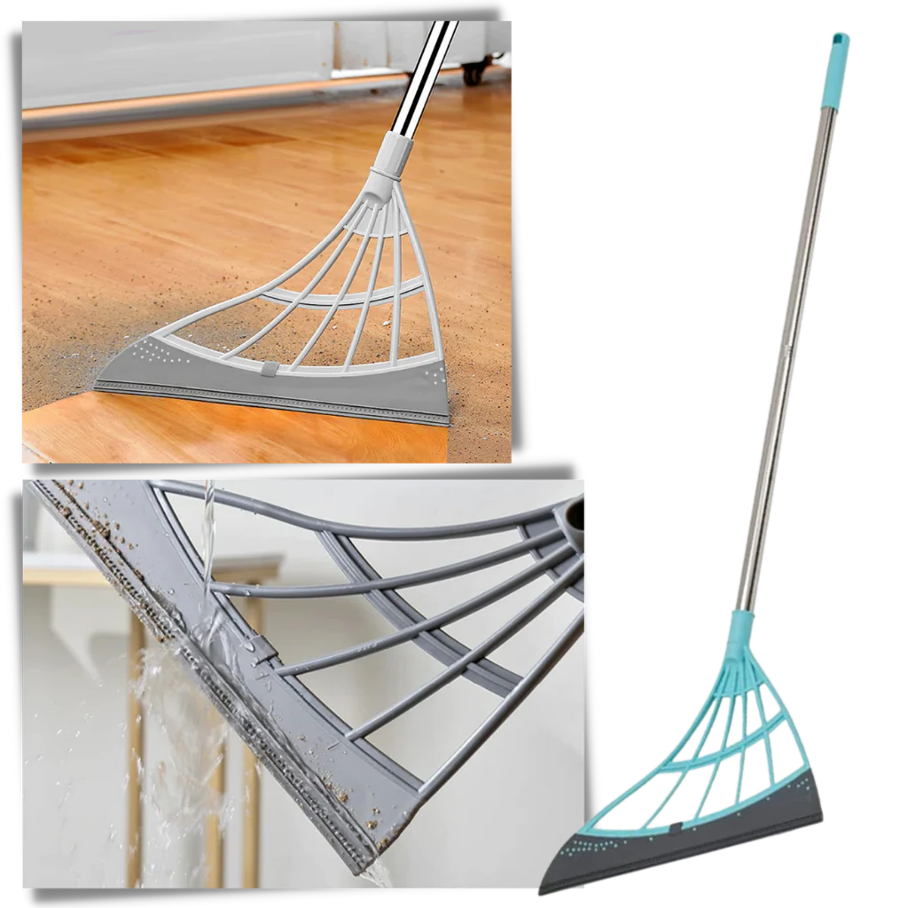 Luxora Telescopic Rubber Sweeper for Easy Cleaning