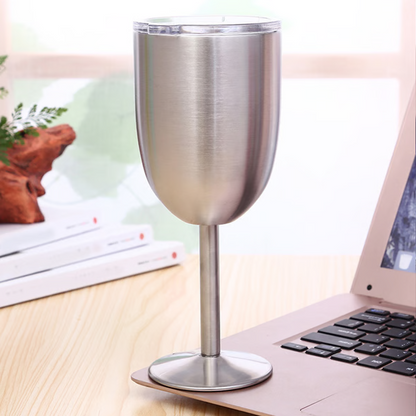Royaleva Insulated Wine Cups - Double-Wall Stainless Steel
