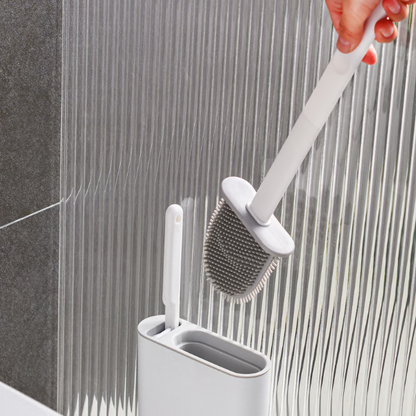 Royaleva Wall-Mounted Toilet Brush & Plunger Set - Modern, Space-Saving Design
