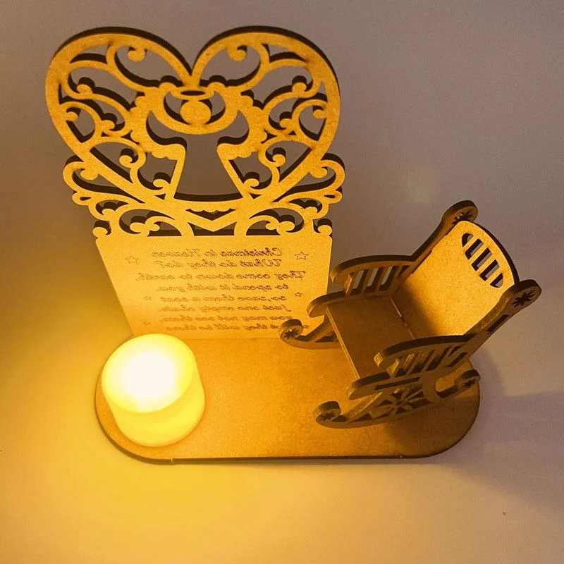Royaleva Christmas Remembrance Ornament with Rocking Chair Design
