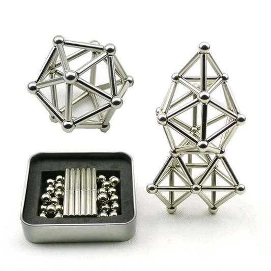 RoyaleGlow Magnetic Sticks & Balls For Innovative Toys Building