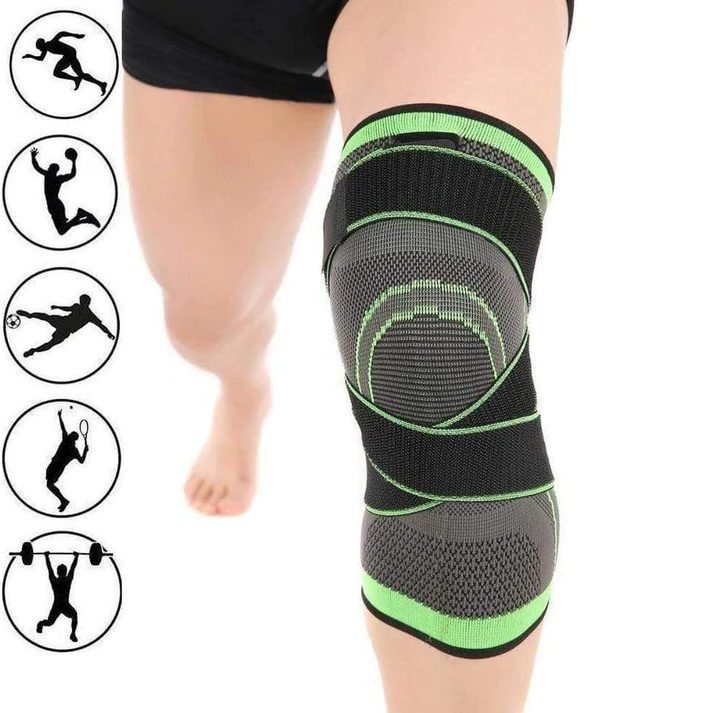 Luxora Knee Brace Compression Sleeve with Patella Stability Straps