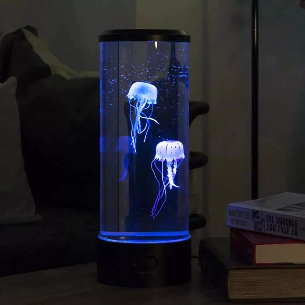 RoyaleGlow Jellyfish LED Lamp & Aquarium for Relaxation