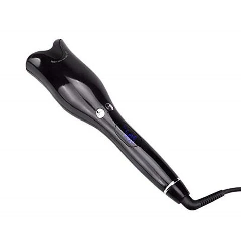 RoyaleGlow Ceramic Anti-Scalding Automatic Rotating Curling Iron