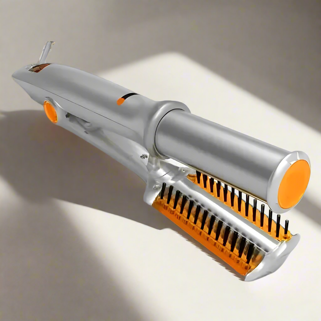 3-in-1 Wet & Dry Hair Styler with Adjustable Heat Settings – Quick Heating, Auto Shut-Off, Silky Straight & Wavy Styling at Home
