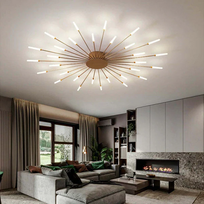 Royaleva Flush Mount Ceiling Light Fireworks | Living Room/Bedroom