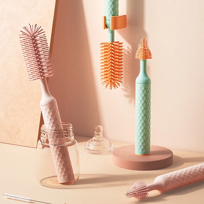 RoyaleGlow Electric Baby Bottle Brush with 360° Cleaning