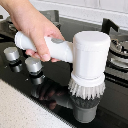 Luxora Electric Cleaning Brush Cordless with Replaceable Heads