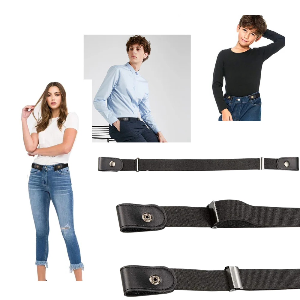 Luxora Buckle Free Elastic Belt for Comfort and Style