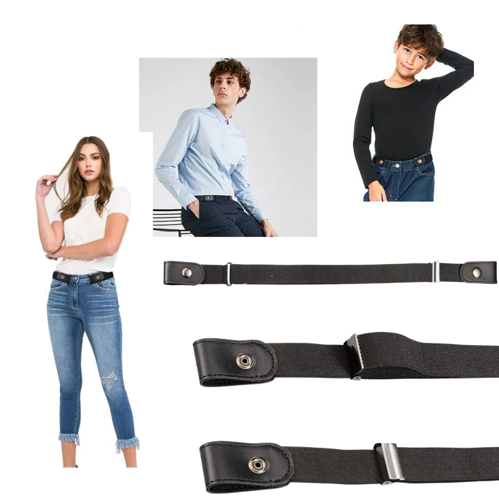 Luxora Buckle Free Elastic Belt for Comfort and Style
